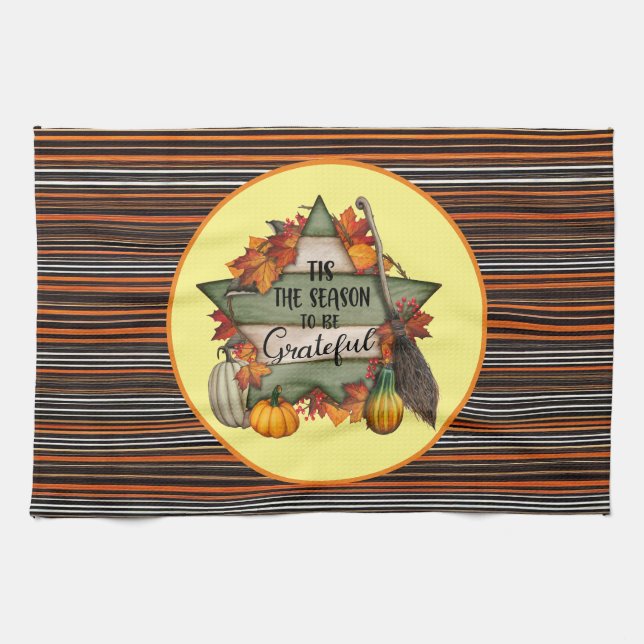 Linge De Cuisine Thanksgiving Collection d'automne tendance (Horizontal)