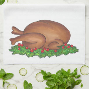 Linge De Cuisine Thanksgiving Turkey Platon Christmas