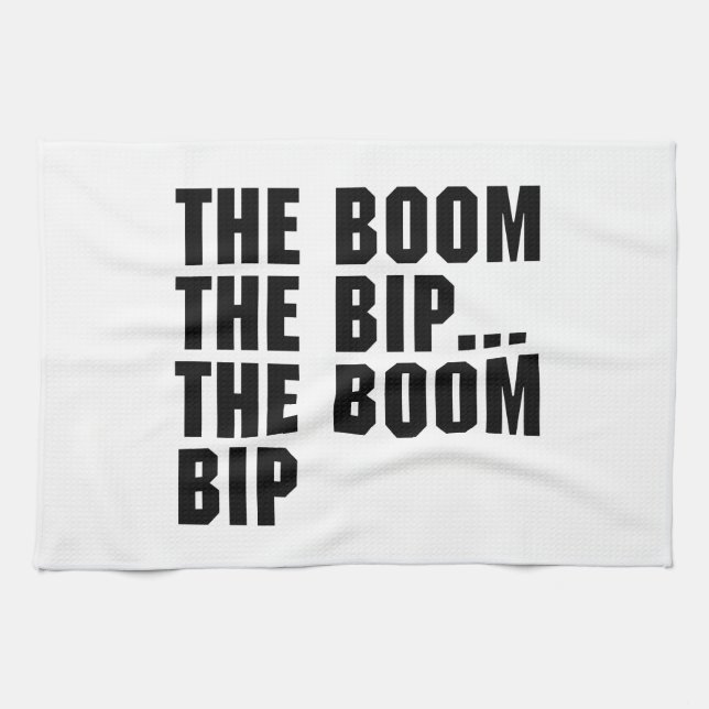 Linge De Cuisine The Boom Bip (Horizontal)