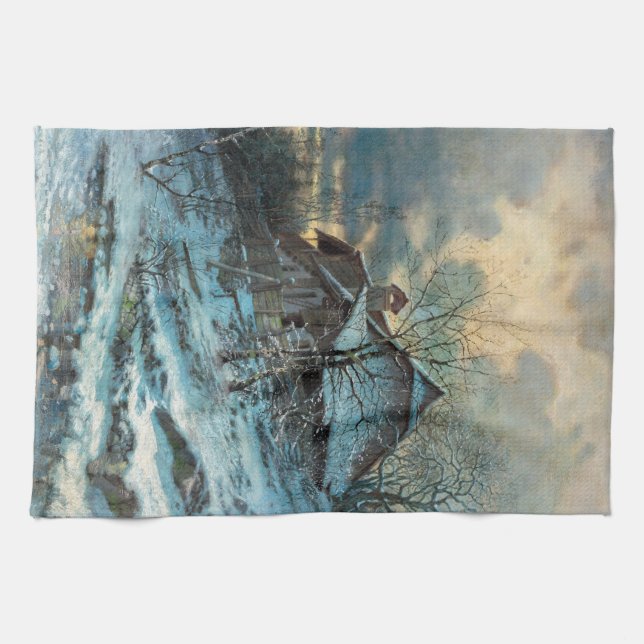 Linge De Cuisine Thème d'hiver par Angyal Vojtech (Horizontal)