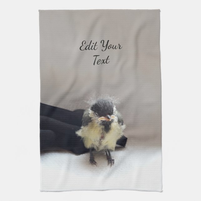 Linge De Cuisine Tidi my Bird le Parus Major (Vertical)