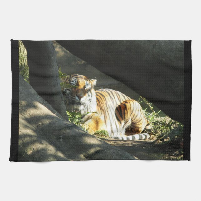 Linge De Cuisine Tiger Catnap (Horizontal)