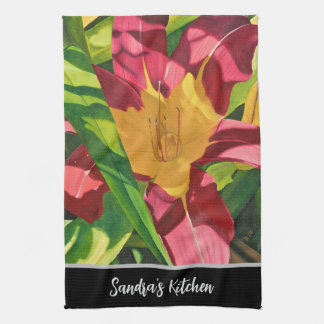 Linge De Cuisine Tiger Lily Floral