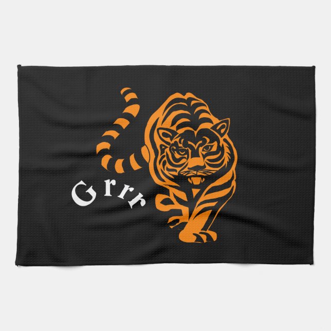 Linge De Cuisine Tigre (Horizontal)