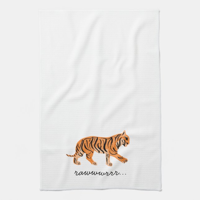 Linge De Cuisine Tigre (Vertical)