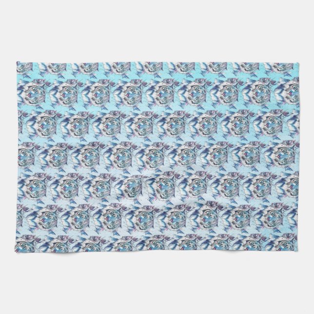 Linge De Cuisine Tigre (Horizontal)