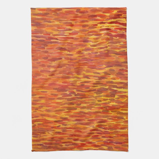 Linge De Cuisine Tigre chaud (Vertical)