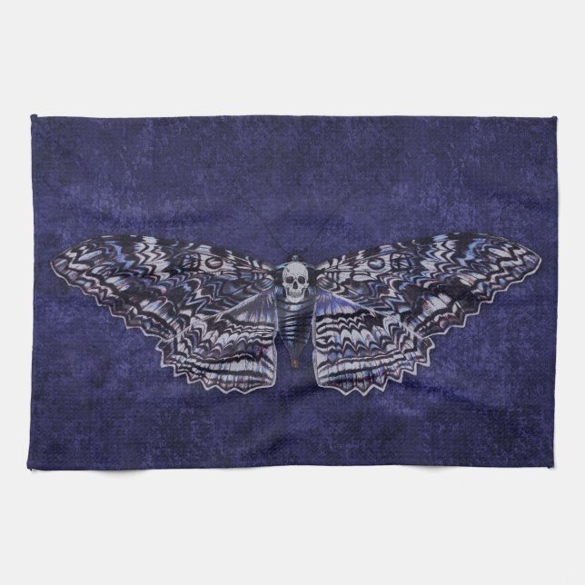 Linge De Cuisine Tiré Moth (Horizontal)