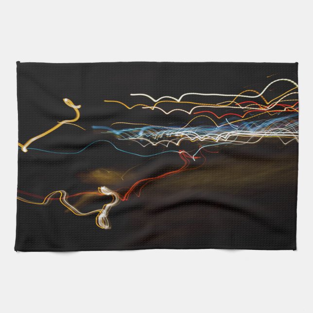 Linge De Cuisine tireur noir (Horizontal)