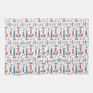 Linge De Cuisine Toile de thé londonienne