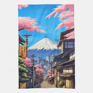 Linge De Cuisine Tokyo Mt Fuji