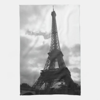 Linge De Cuisine Ton noir de Tour Eiffel