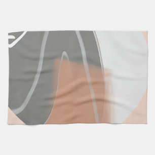 Linge De Cuisine Tonalités terreuses atténuées soleil art minimalis