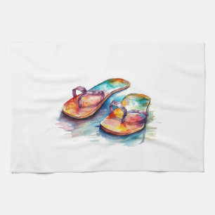 Linge De Cuisine Tongs de récif arc-en-ciel