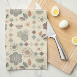 Linge De Cuisine Tons Chaleureux Nature Mi-Siècle Moderne<br><div class="desc">Pour une tonalité terre décontractée du milieu du siècle dans votre cuisine,  cette serviette de cuisine d'inspiration rétro est parfaite pour cet accent que vous recherchez... accrochez-le à votre porte du four !</div>