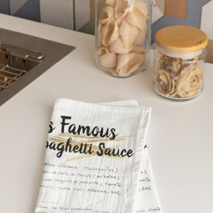 Linge De Cuisine Torrchon de cuisine avec recette patrimoniale