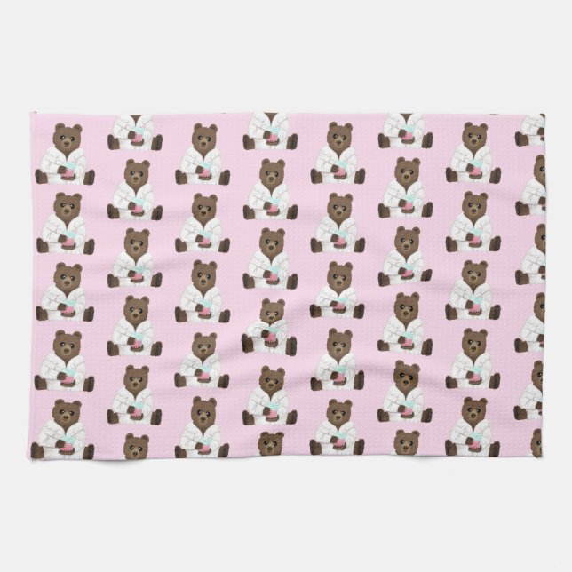 Linge De Cuisine Torrillons de cuisine Science Bear (Horizontal)