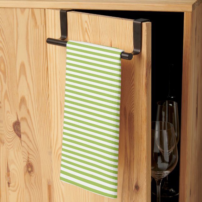Linge De Cuisine Torse de cuisine rayé (Pliage en tiers)