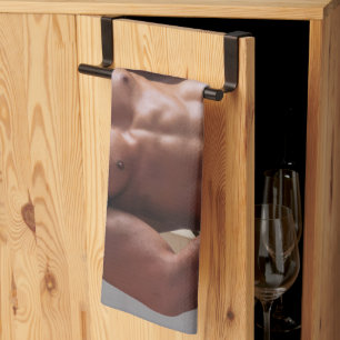 Linge De Cuisine Torse d'homme musclé torse nu sixpack de SlipperyJ