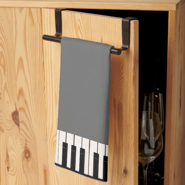 Linge De Cuisine Touches de piano 🎹 (Pliage en tiers)