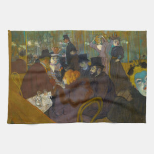 Linge De Cuisine Toulouse-Lautrec - Au Rouge