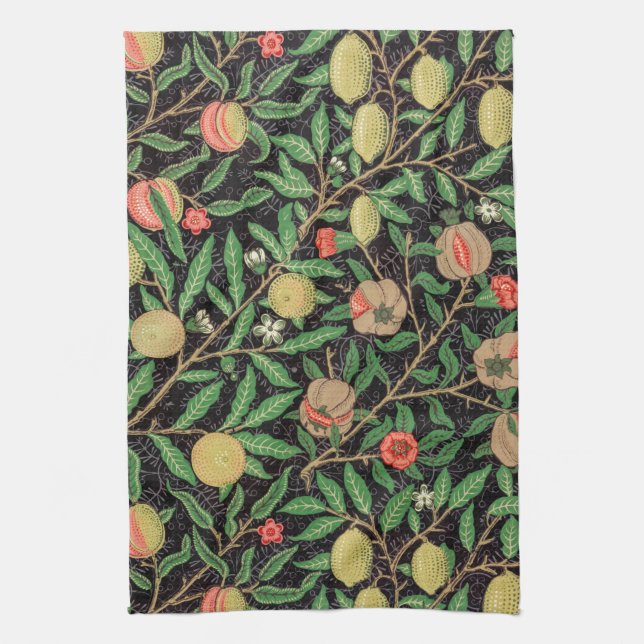 LINGE DE CUISINE TOUR À THÉ : WILLIAM MORRIS : JASMINE (Vertical)