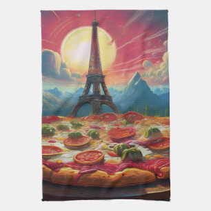 Linge De Cuisine Tour de la Pizza