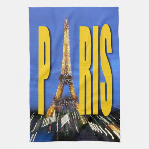 Linge De Cuisine Tour Eiffel Paris France