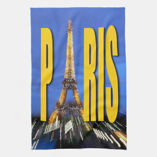 Linge De Cuisine Tour Eiffel Paris France (Vertical)