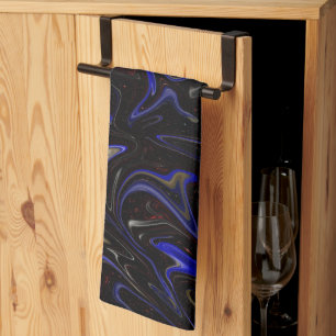 Linge De Cuisine "Tourbillon Galactique : La bille de l'espace bleu