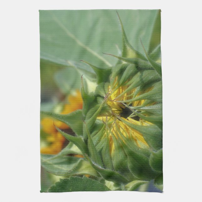 Linge De Cuisine Tournesol en fleurs   (Vertical)