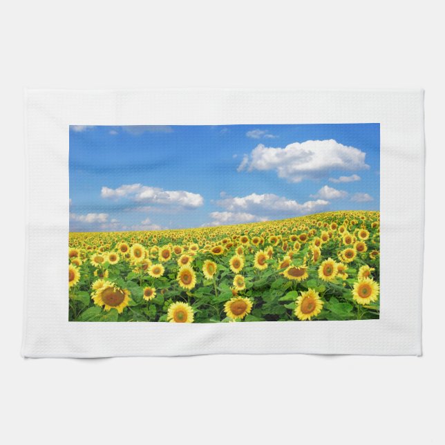 Linge De Cuisine Tournesol - Sunflower One (Horizontal)