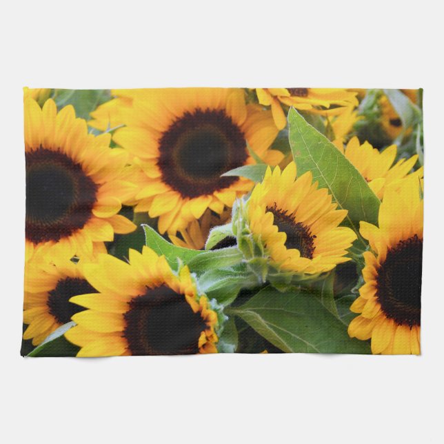 Linge De Cuisine Tournesols (Horizontal)