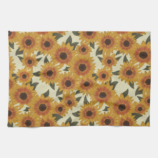 Linge De Cuisine Tournesols d'été