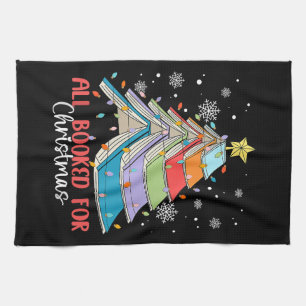 Linge De Cuisine Tous Réservés Pour Noël Livre Arbre de Noël Lumièr