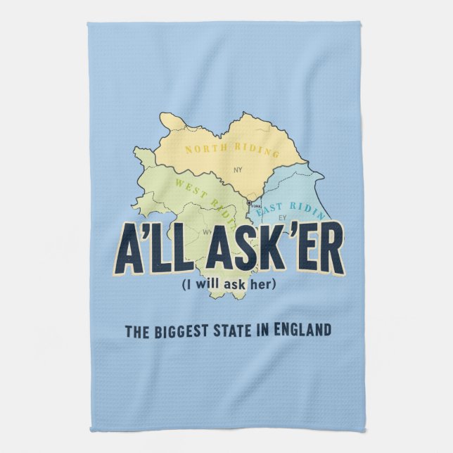 Linge De Cuisine Tout Asker – Le plus grand État du Yorkshire (Vertical)