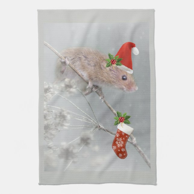 Linge De Cuisine Tout prêt pour Père Noël Kitchen Towne (Vertical)