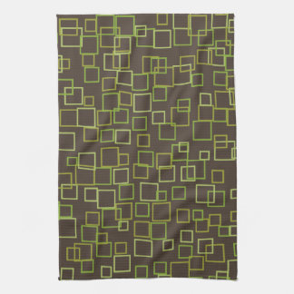 Linge De Cuisine Towel de cuisine cadeau rétro marron lime