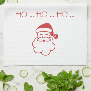 Linge De Cuisine Towel de cuisine - Santa