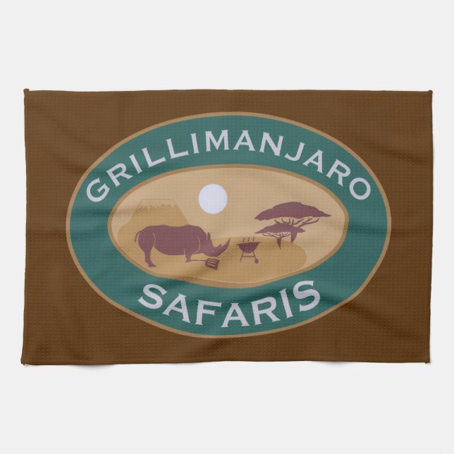 Linge De Cuisine Towel Grillimanjaro (Horizontal)