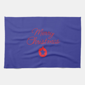 Linge De Cuisine towel with Christmas writing