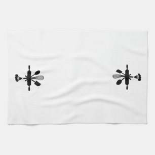 Linge De Cuisine Towels de cuisine avec icône de silhouette d'usten