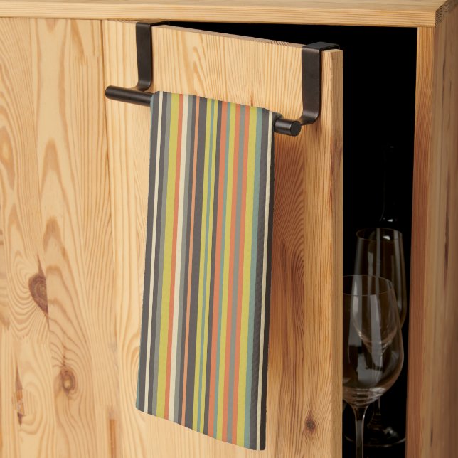 Linge De Cuisine Tracé des nuances d'automne (Pliage en tiers)