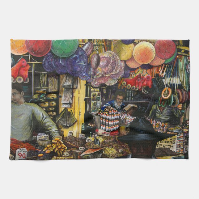 Linge De Cuisine Traditions du commerce ancien, Jérusalem (Horizontal)