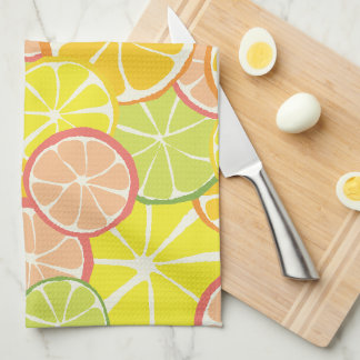 Linge De Cuisine Tranche de Citron d'Été