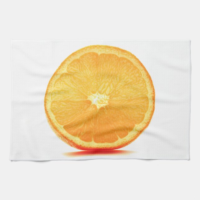Linge De Cuisine tranche orange (Horizontal)