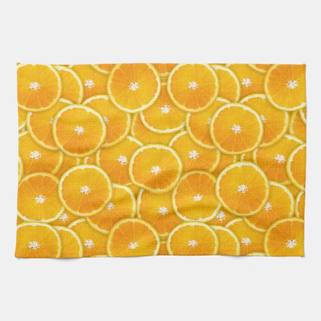 Linge De Cuisine Tranches d'orange (Horizontal)