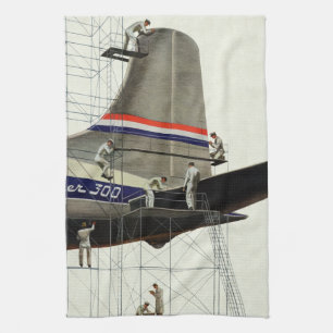 Linge De Cuisine Transport vintage, Maintenance d'avion