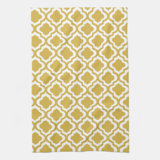Linge De Cuisine Trèfle élégant de Quatrefoil de Marocain de