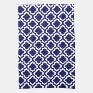 Linge De Cuisine Trèfle marocain de Quatrefoil de treillis de